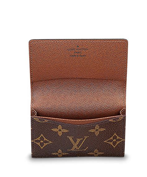 louis vuitton card holder man|men's luxury business card holder.